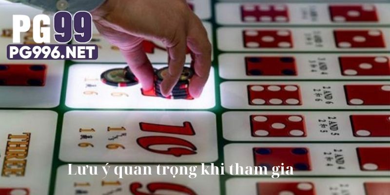 Lưu ý trong quá trình tham gia đánh lớn nhỏ trực tuyến